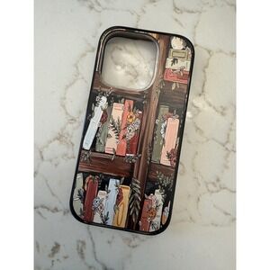 Casetify iPhone 15 Pro Case Bookshelf Floral Dark Academia Cottagecore MagSafe